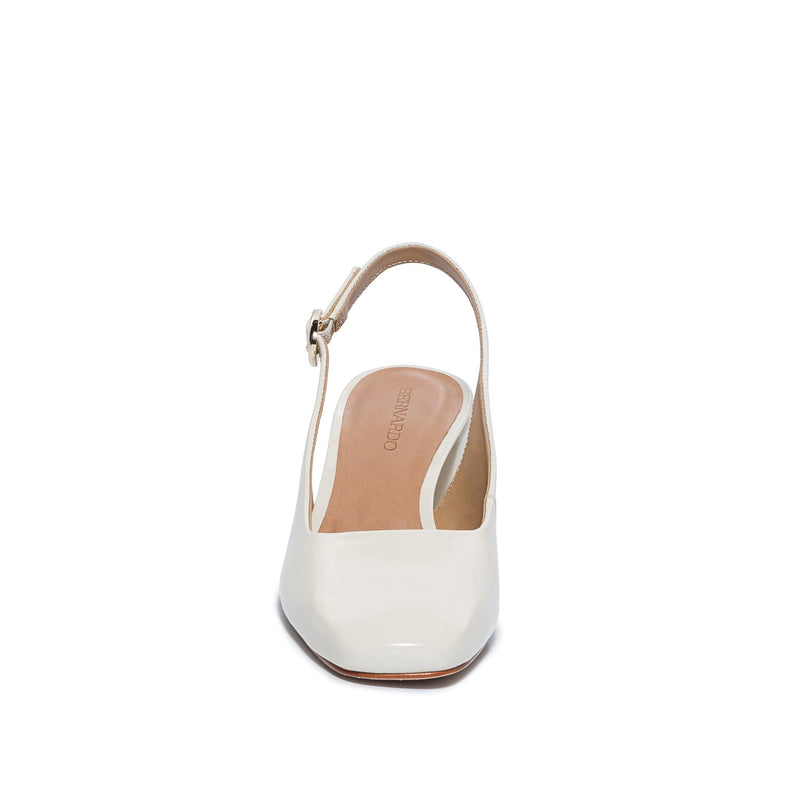 Bernardo Alexia Slingback Hakken Dames Wit | NTZ7720UT