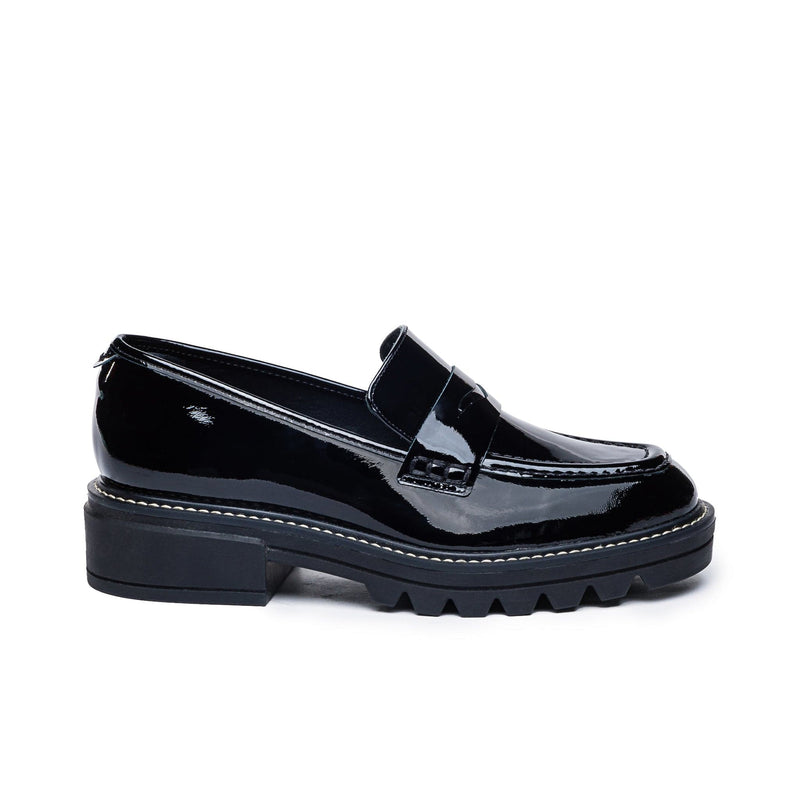 Bernardo Chandler Lug-Sole Loafers Dames Zwart | LMU2032SR