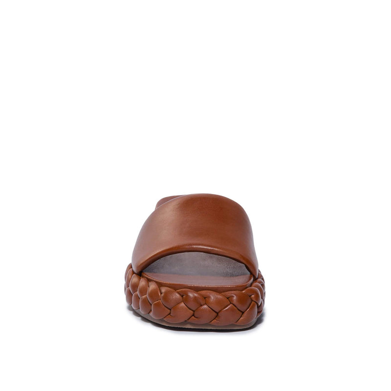 Bernardo Charleston Braided Schuifsandalen Dames Chocola | PSN365DB