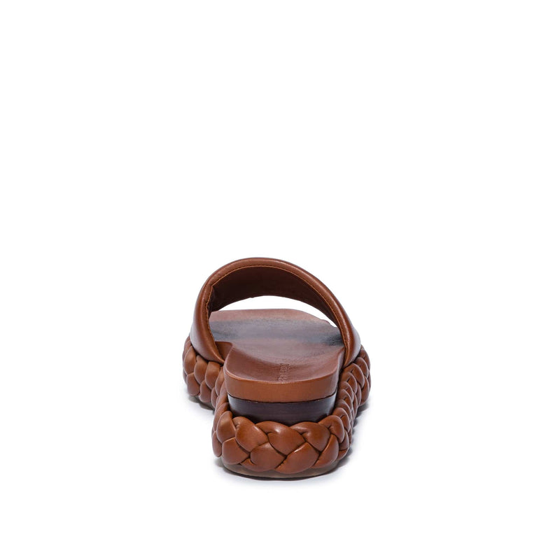 Bernardo Charleston Braided Schuifsandalen Dames Chocola | PSN365DB