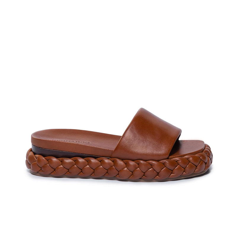 Bernardo Charleston Braided Schuifsandalen Dames Chocola | PSN365DB
