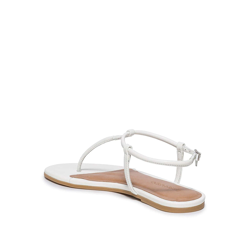 Bernardo Haven Thong Platte Sandalen Dames Wit | GTZ1192UH