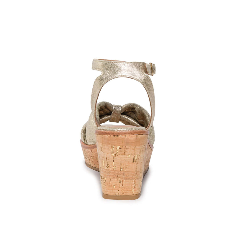 Bernardo Kearny Sleehak Sandalen Dames Goud | UIW983LB