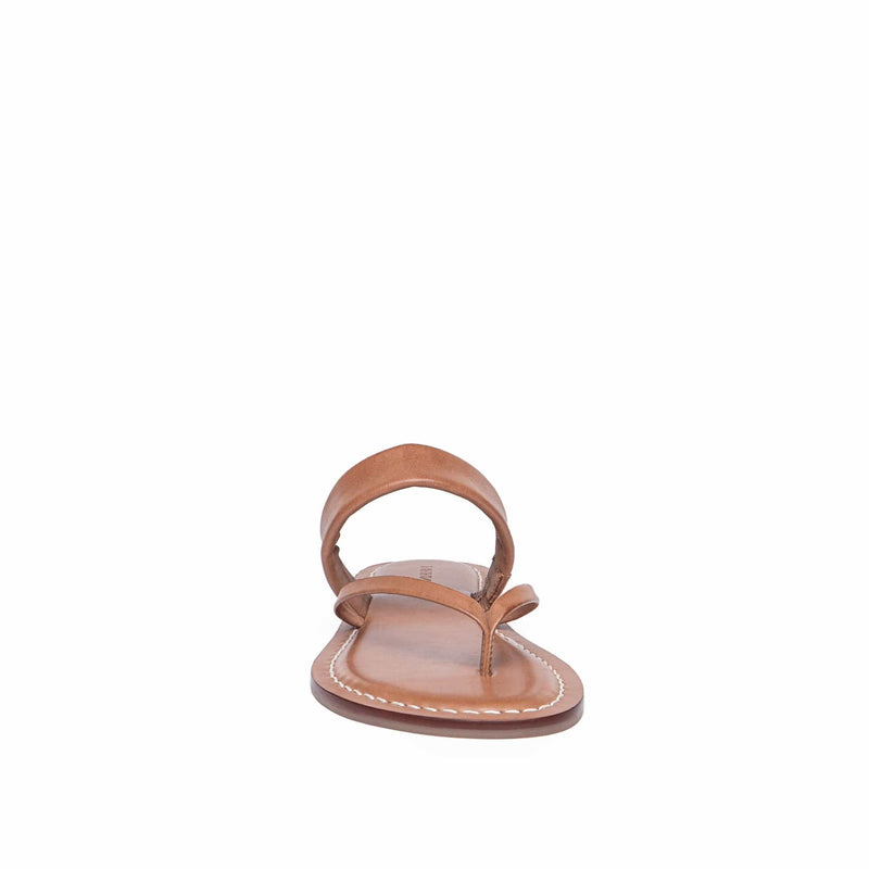 Bernardo Leia Thong Platte Sandalen Dames Bruin | NFE7257ZD