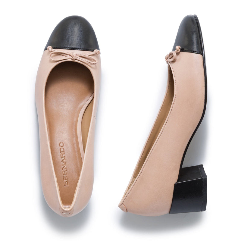 Bernardo Marisol Ballerina Hakken Dames Roze Zwart | FDT942MQ
