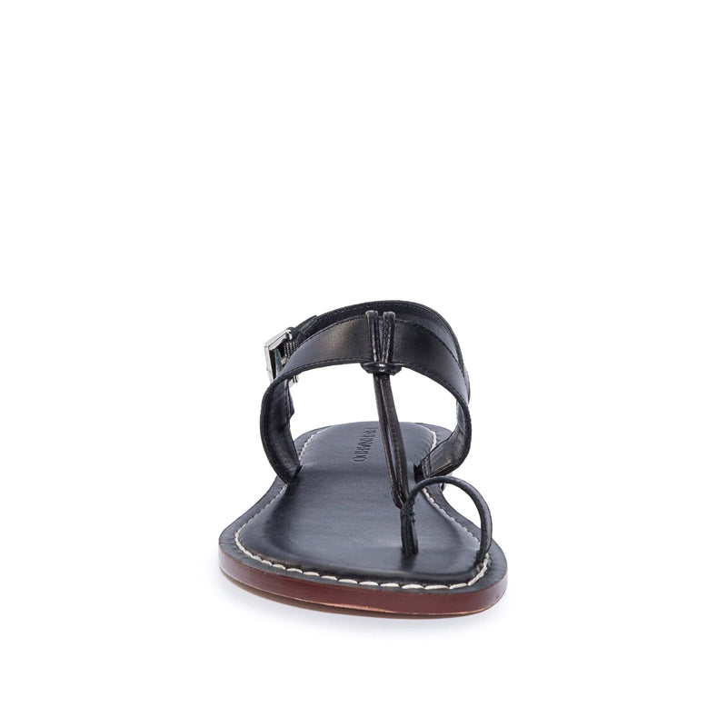 Bernardo Maverick 2 Toe Ring Platte Sandalen Dames Zwart | HQD3075VJ