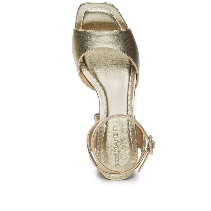 Bernardo Nyack Hakken Sandalen Dames Goud | VLD3849JM