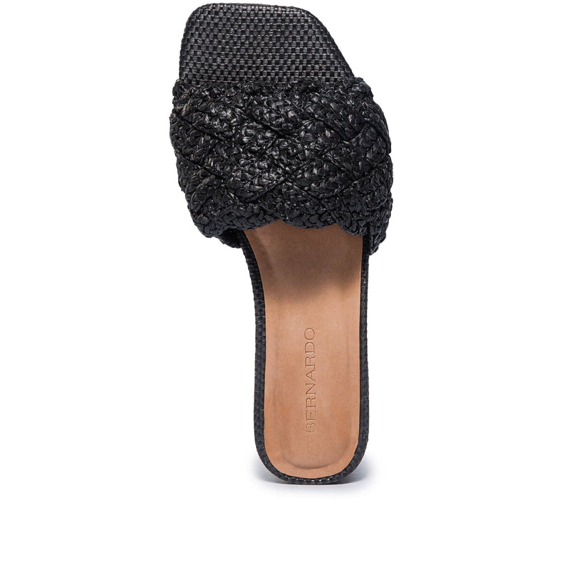Bernardo Pixie Platte Sandalen Dames Zwart | ASS9897GS