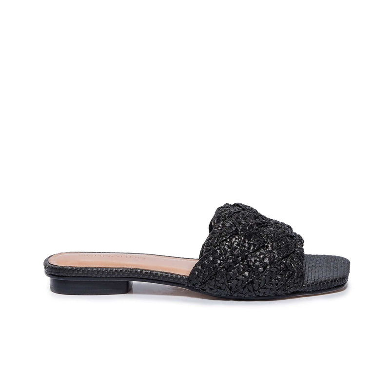Bernardo Pixie Platte Sandalen Dames Zwart | ASS9897GS